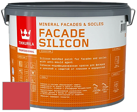 Краска Tikkurila Facade Silicon краска фасадная цвет U155 