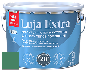Краска Tikkurila Luja 20 Extra полуматовая краска для влажных помещений цвет NCS S 4040-G 