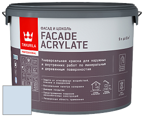 Краска Tikkurila Facade Acrylate краска фасадная цвет F356 