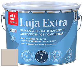 Краска Tikkurila Luja Extra 7 матовая краска для влажных помещений цвет X484 Мусковит