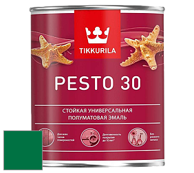 Краска Tikkurila Euro Pesto 30 эмаль цвет RAL 6029 