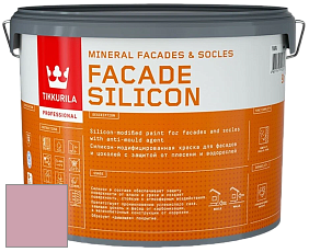 Краска Tikkurila Facade Silicon краска фасадная цвет U169 