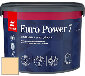Краска Tikkurila Euro Power 7 краска для стен и потолков цвет H308 
