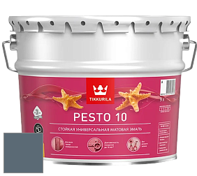 Краска Tikkurila Euro Pesto 10 эмаль цвет V490 