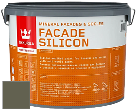 Краска Tikkurila Facade Silicon краска фасадная цвет D124 