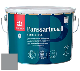 Краска Tikkurila Panssarimaali краска по металлу цвет 0516 Насыщенно-серый