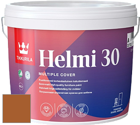 Краска Tikkurila Helmi 30 краска для мебели цвет RAL 8023 