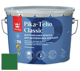 Краска Tikkurila Pika-Teho Classic краска для деревянных фасадов цвет RAL 6001 