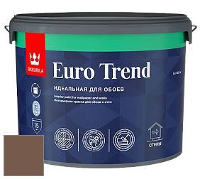 Краска Tikkurila Euro Trend краска для стен и потолков цвет S468 Звездный анис
