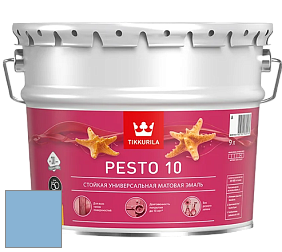 Краска Tikkurila Euro Pesto 10 эмаль цвет J354 Полуденный сон