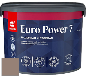 Краска Tikkurila Euro Power 7 краска для стен и потолков цвет S480 