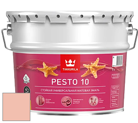 Краска Tikkurila Euro Pesto 10 эмаль цвет X318 