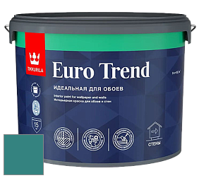 Краска Tikkurila Euro Trend краска для стен и потолков цвет NCS S 4040-B50G 