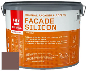 Краска Tikkurila Facade Silicon краска фасадная цвет Q359 