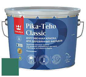 Краска Tikkurila Pika-Teho Classic краска для деревянных фасадов цвет RAL 6000 