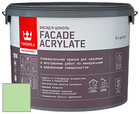 Краска Tikkurila Facade Acrylate краска внутренних и наружных работ цвет G380 