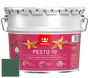 Краска Tikkurila Euro Pesto 10 эмаль цвет N375 