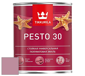 Краска Tikkurila Euro Pesto 30 эмаль цвет J424 Панорама