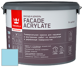 Краска Tikkurila Facade Acrylate краска внутренних и наружных работ цвет H365 
