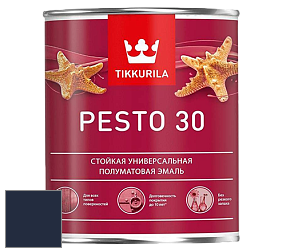 Краска Tikkurila Euro Pesto 30 эмаль цвет RAL 5011 