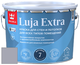 Краска Tikkurila Luja Extra 7 матовая краска для влажных помещений цвет NCS S 3010-R60B 