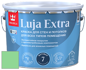 Краска Tikkurila Luja Extra 7 матовая краска для влажных помещений цвет NCS S 0550-G10Y 
