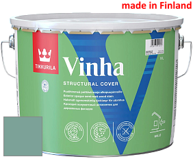 Краска Tikkurila Vinha кроющий антисептик для деревянных фасадов цвет S443 