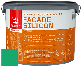 Краска Tikkurila Facade Silicon краска фасадная цвет NCS S 1565-G 