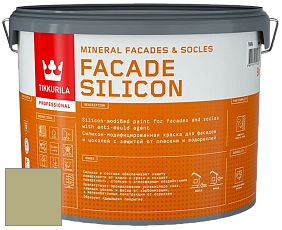 Краска Tikkurila Facade Silicon краска фасадная цвет 4936 