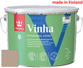Краска Tikkurila Vinha кроющий антисептик для деревянных фасадов цвет X468 