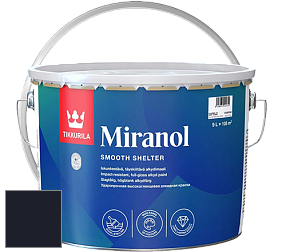 Краска Tikkurila Miranol высокопрочная эмаль цвет RAL 5004 
