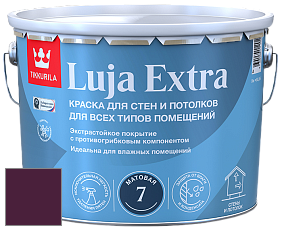 Краска Tikkurila Luja Extra 7 матовая краска для влажных помещений цвет RAL 4007 