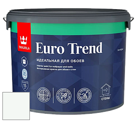 Краска Tikkurila Euro Trend краска для стен и потолков цвет RAL 9003 