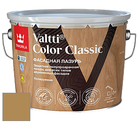 Краска Tikkurila Valtti Color Classic лазурь колеруемая для деревянного фасада цвет RAL 1011 