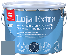 Краска Tikkurila Luja Extra 7 матовая краска для влажных помещений цвет S432 