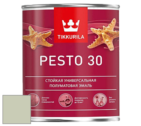 Краска Tikkurila Euro Pesto 30 эмаль цвет X385 Монсун