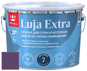 Краска Tikkurila Luja Extra 7 матовая краска для влажных помещений цвет NCS S 5040-R50B 