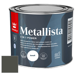 Краска Tikkurila Metallista краска по металлу цвет Y495 