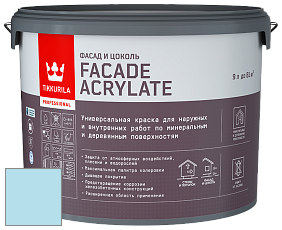 Краска Tikkurila Facade Acrylate краска фасадная цвет G363 