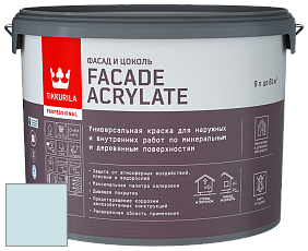 Краска Tikkurila Facade Acrylate краска фасадная цвет G358 