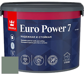 Краска Tikkurila Euro Power 7 краска для стен и потолков цвет K444 