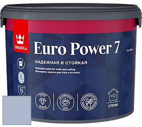 Краска Tikkurila Euro Power 7 краска для стен и потолков цвет X350 