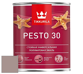 Краска Tikkurila Euro Pesto 30 эмаль цвет V479 Циркон