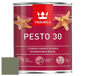 Краска Tikkurila Euro Pesto 30 эмаль цвет S449 