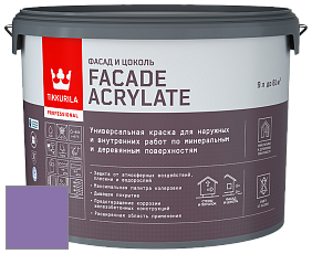 Краска Tikkurila Facade Acrylate краска внутренних и наружных работ цвет L343 