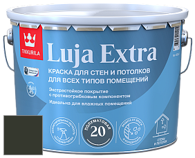 Краска Tikkurila Luja 20 Extra полуматовая краска для влажных помещений цвет RAL 6008 