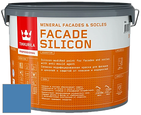 Краска Tikkurila Facade Silicon краска фасадная цвет U210 