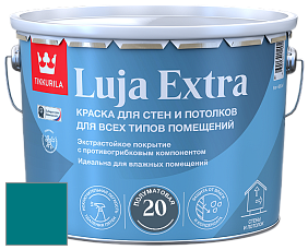 Краска Tikkurila Luja 20 Extra полуматовая краска для влажных помещений цвет NCS S 4050-B30G 
