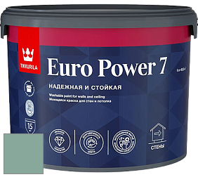 Краска Tikkurila Euro Power 7 краска для стен и потолков цвет S374 