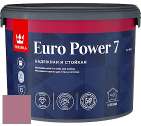 Краска Tikkurila Euro Power 7 краска для стен и потолков цвет K424 